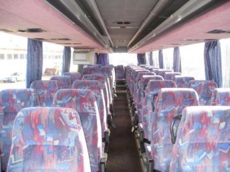 Autobusu noma Ludzā Setra 44 49 50 55 sēdvietas