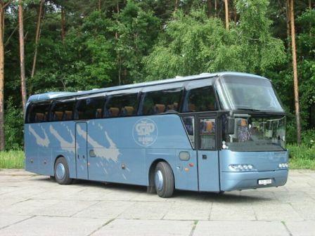 Autobusu parks Ludzā Neoplan